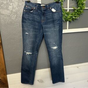 Madewell Slim Boyfriend straight leg women's 27